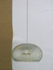Impex Ceiling Light, Clear Patterned Shade, Product Code IL8768. Bulb not Included. RRP &pound;90.00.