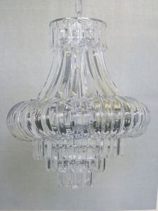 Impex Ceiling Light, Crystal Chandelier, Product Code IL8774. Bulb not Included. RRP &pound;275.00.