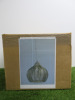 Impex Ceiling Light, Ribbed Shade, Product Code IL8778. Bulb not Included. RRP &pound;135.00. - 3