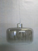 Impex Ceiling Light, Chrome Glass Shade, Product Code IL8781. Bulb not Included. RRP &pound;125.00.