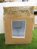 Impex Table Lamp, Glass with Blue Shade, Product Code TL23163. Bulb not Included. RRP &pound;95.00. - 3