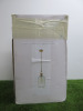Impex Ceiling Light, Ribbed Oval Glass, Product Code IL8771. Bulb not Included. RRP &pound;130.00. - 3