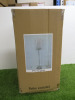 Impex Floor Lamp, Chrome Base with Cylindrical Shade, Product Code P9/FL23101. Bulb not Included. RRP 190.00. - 3