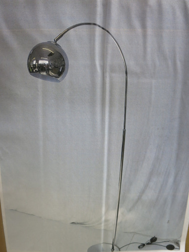 Impex Floor Lamp,Large Arc with Polished Chrome Finish, Product Code P9/FL23104. Bulb not Included. RRP &pound;170.00.