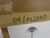 Impex Floor Lamp, Metal Shade in Black, Product Code P9/FL23107. Bulb not Included. RRP &pound;180.00. - 2
