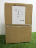 Impex Table Lamp, Glass Shade with Gold Finish, Product Code LED103038/TL/G/JLP. Bulb not Included. RRP &pound;110.00. - 3