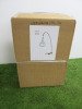 Impex Table Lamp, Glass Shade with Gold Finish, Product Code LED103038/TL/G/JLP. Bulb not Included. RRP &pound;110.00. - 3