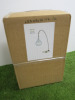 Impex Table Lamp, Glass Shade with Gold Finish, Product Code LED103038/TL/G/JLP. Bulb not Included. RRP &pound;110.00. - 3