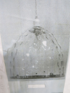 Impex Ceiling Light, Glass Shade, Product Code NE202. Bulb not Included. RRP &pound;85.00.