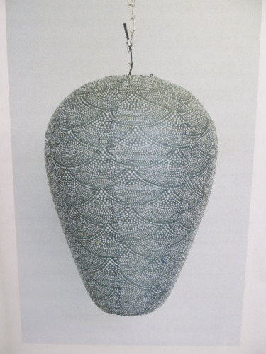 Impex Ceiling Light, Paper Shade, Product Code NE211. Bulb not Included. RRP &pound;80.00.