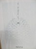 Impex Ceiling Light, Whicker Effect Shade, White.Product Code NE214. Bulb not Included. RREP &pound;80.00. - 2