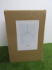 Impex Ceiling Light, Whicker Effect Shade, White.Product Code NE214. Bulb not Included. RREP &pound;80.00. - 5