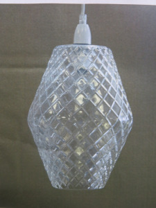 Impex Ceiling Light, Glass Shade, Product Code NE215. Bulb not Included. RRP &pound;80.00.