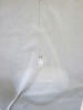 Impex Ceiling Light, Glass Shade, White. Product Code NE220. Bulb not Included. RRP &pound;70.00.