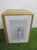 Impex Ceiling Light, Acrylic & Chrome Cage Shade. Product Code NE221. Bulb not Included. RRP &pound;70.00. - 3