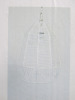 Impex Ceiling Light, Whicker Effect Shade, White. Product Code NE222. Bulb not Included. RRP &pound;80.00.