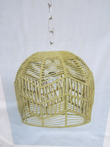 Impex Ceiling Light, Whicker Effect Shade. Product Code NE223. Bulb not Included. RRP &pound;90.00.
