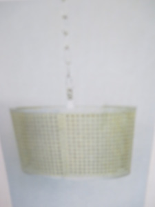Impex Ceiling Light, Whicker Effect Shade. Product Code NE221. Bulb not Included. RRP &pound;85.00.