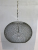 Impex Ceiling Light, Metal Wire Mesh Shade, Black. Product Code NE229. Bulb not Included. RRP &pound;70.00.