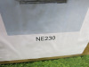 Impex Ceiling Light, Glass Shade, Silver.Product Code NE230. Bulb not Included. RRP &pound;70.00. - 2