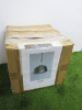 Impex Ceiling Light, Glass Shade, Silver.Product Code NE230. Bulb not Included. RRP &pound;70.00. - 3