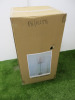 Impex Floor Lamp, Cylindrical Crystal Shade with Chrome Base. Product Code P8/FL2396. Bulb not Included. RRP &pound;190.00. - 2