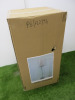 Impex Floor Lamp, Cylindrical Crystal Shade with Chrome Base. Product Code P8/FL2396. Bulb not Included. RRP &pound;190.00. - 2
