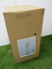 Impex Floor Lamp, Cylindrical Crystal Shade with Chrome Base. Product Code P8/FL2396. Bulb not Included. RRP &pound;190.00. - 2