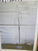 Impex Floor Lamp, 3 Light Glass Shade with Chrome Finish. Product Code P8/FL2397. Bulb not Included. RRP &pound;175.00.