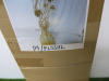 Impex Floor Lamp, Sculptural with Wire Vase Base. Product Code P8/FL23112. Bulb not Included. RRP &pound;150.00. - 2