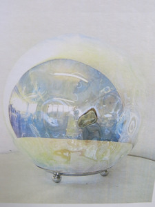 Impex Table Lamp, Glass. Product Code P1/TL2384. Bulb not Included. RRP &pound;95.00.