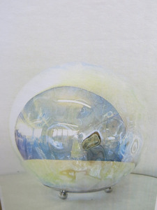 Impex Table Lamp, Glass. Product Code P1/TL2384. Bulb not Included. RRP &pound;95.00.