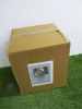 Impex Table Lamp, Glass Base with Grey Shade. Product Code P1/TL2385. Bulb not Included. RRP &pound;120.00. - 2