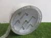 Impex Ceiling Light, Pendant Fitting 6LT Chrome Flush K9 Clear Crystal, Product Code CFH411204/06/BOM/CH, 6 x 28W (G9) Bulbs. Size Dia 45cm x H23cm, Weight 5kg. Bulbs Not Included. RRP &pound;520.00. - 4