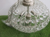 Impex Ceiling Light, Morocco Double Crystal Basket Large, Product Code CO812161/03/SN, 3 x 28W (G9) Bulbs. Size Dia 30cm x H48cm, Weight 10kg. Bulbs Not Included. RRP &pound;352.00. - 4