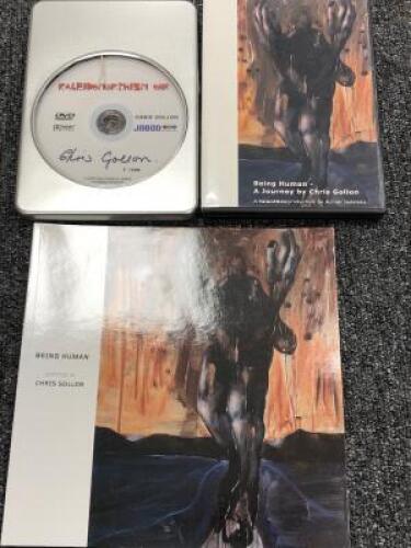Chris Gollon Signed DVD 1/100 'Kaleidomorphism One' & Additional Chris Gollon DVD Titled 'Being Human a Journey' with Accompanying Paperback Book
