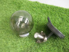 Impex Wall Light, Smooth Smoked Glass Shade, Product Code WL9751. Bulb not Included. RRP &pound;65.00. - 4