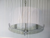 Impex Ceiling Light, White & Chrome Shade, Product Code IL8796. Bulb not Included. RRP &pound;150.00.