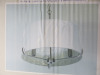 Impex Ceiling Light, White & Chrome Shade, Product Code IL8796. Bulb not Included. RRP &pound;150.00.