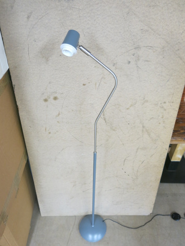 Impex Floor Lamp, Curved Neck with Spotlight Style Shade, Product Code P9/FL23106. Bulb not Included. RRP &pound;145.00.