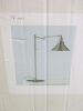 Impex Table Lamp,Nickle Finish with Adjustable Arm, Product Code PG304122/FL/N/JL. Bulb not Included. RRP &pound;95.00.
