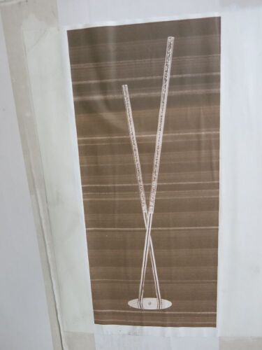 Impex Floor Lamp, 2 Crossed Chrome Stems. Product Code P8/FL2391. RRP &pound;180.00.