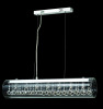 Impex Ceiling Light, Pendant Lamp, Product Code CFH5261/07/CH, 7 x 10W (G4) Bulbs. Size Dia 70cm x H145cm, Weight 5kg. Bulb not Included. RRP &pound;335.00.