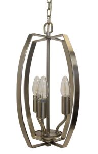 Impex Lighting Ceiling Light, Alexis 3LT Cage, Antique Brass,Product Code LG28/03/AB, 3 x 40W (E27) Bulbs. Size Dia 25cm x H42cm, Weight 2kg. Bulbs Not Included. RRP &pound;150.00.