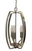 Impex Lighting Ceiling Light, Alexis 3LT Cage, Antique Brass, Product Code LG28/03/AB, 3 x 40W (E27) Bulbs. Size Dia 25cm x H42cm, Weight 2kg. Bulbs Not Included. RRP &pound;150.00.