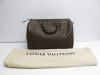 Louis Vuitton Speedy 35 in Damier Ebene Canvas Handbag. Date Code SP0161. Comes with Louis Vuitton Dust Bag.