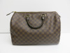 Louis Vuitton Speedy 35 in Damier Ebene Canvas Handbag. Date Code SP0161. Comes with Louis Vuitton Dust Bag. - 3