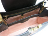 Louis Vuitton Taurillon Capucines PM Rainbow Black Handbag. Date Code AR0281. - 8