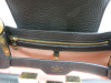 Louis Vuitton Taurillon Capucines PM Rainbow Black Handbag. Date Code AR0281. - 9
