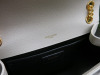Saint Laurent Envelope Monogram Matelasse Cream Leather Shoulder Bag with Gold Hardware, with S/N Believed to be ARS187206.1218. Comes with Saint Laurent Dust Bag. - 3